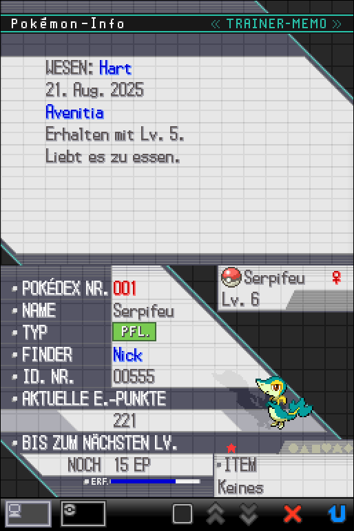My shiny snivy!