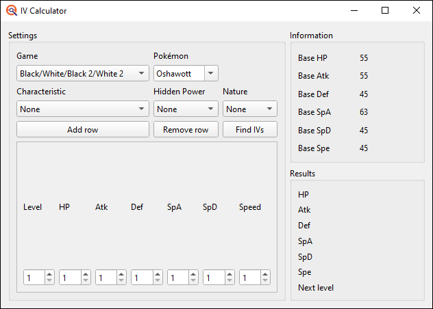 IV Calculator
