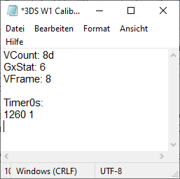 Writing down my first result