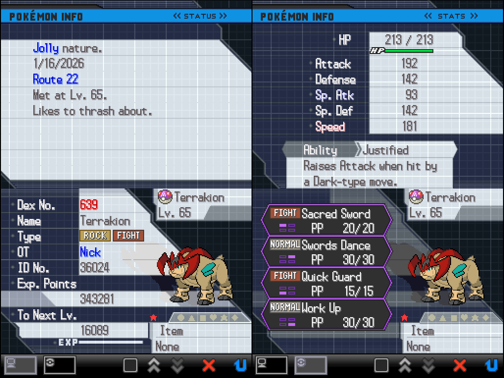 Got the shiny Terrakion!