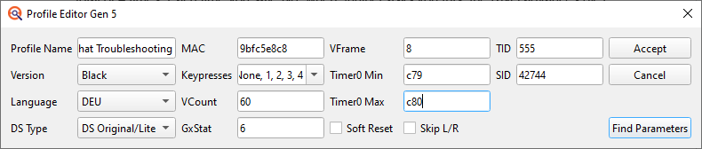 Profile Calibrator Troubleshooting setup