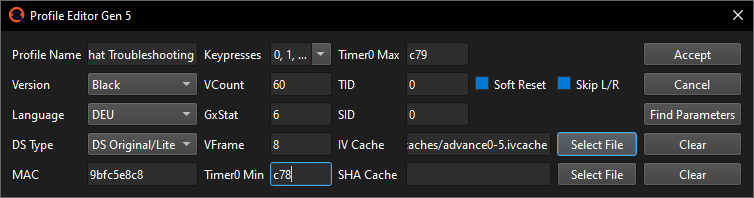 Troubleshooting Profile copy