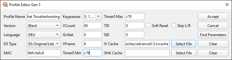 Troubleshooting Profile copy