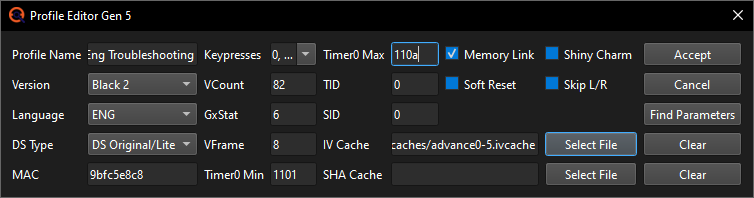 Troubleshooting Profile copy