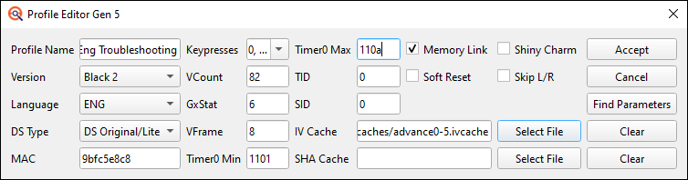 Troubleshooting Profile copy