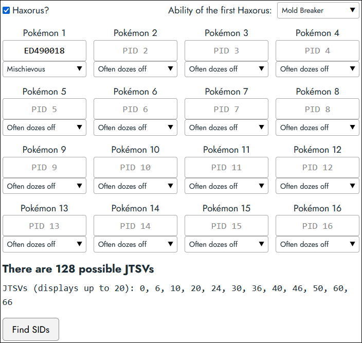 JTSV tool setup 1