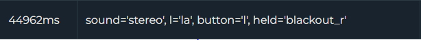 blackout button in ten lines