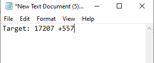 Notepad for calibration