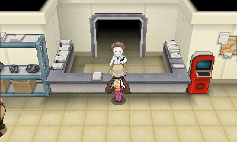 Fossil Revive Scientist in XY