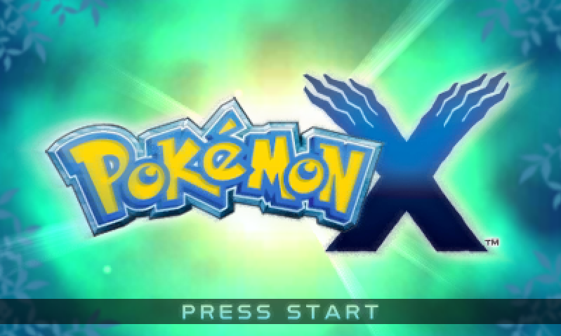 X Title Screen